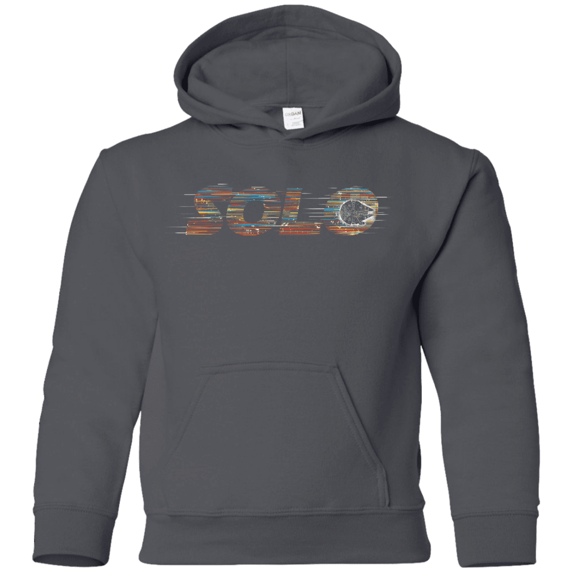 Sweatshirts Charcoal / YS Solo Youth Hoodie