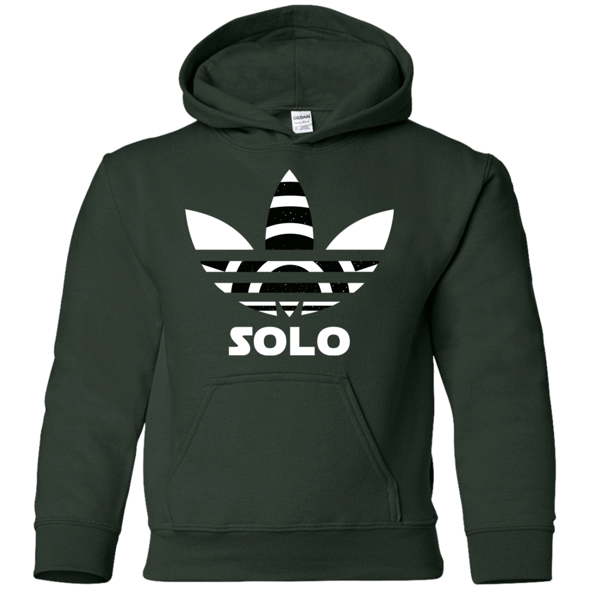 Sweatshirts Forest Green / YS Solo Youth Hoodie