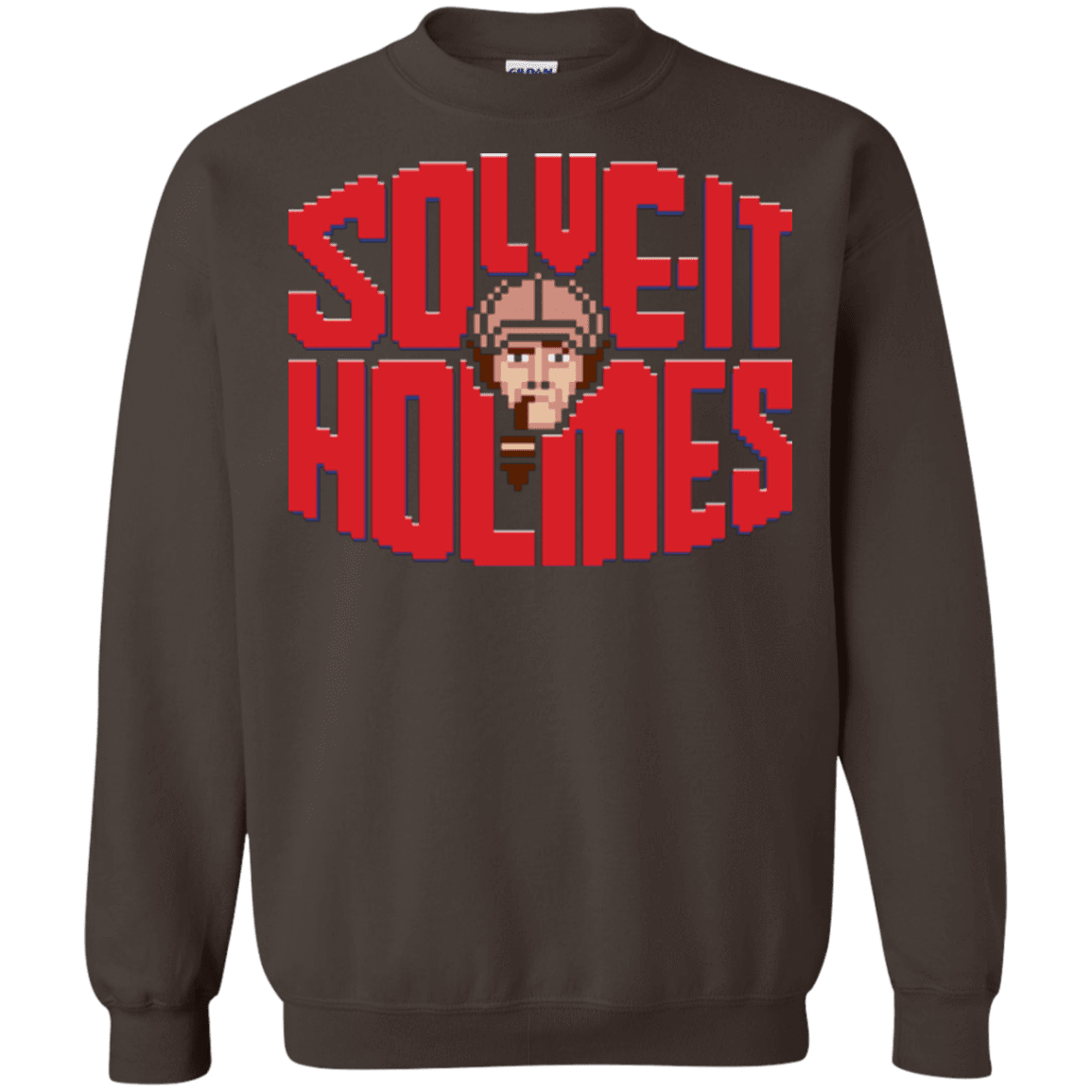 Sweatshirts Dark Chocolate / Small Solve It Holmes Crewneck Sweatshirt