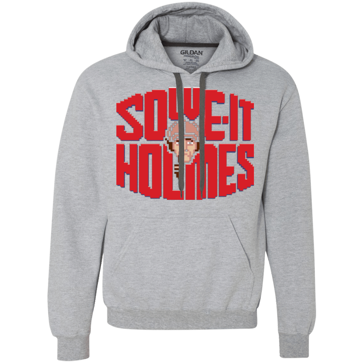 Sweatshirts Sport Grey / Small Solve It Holmes Premium Fleece Hoodie