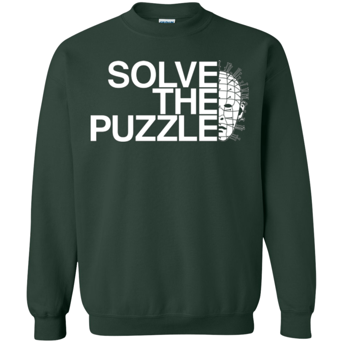 Sweatshirts Forest Green / Small Solve The Puzzle V2 Crewneck Sweatshirt