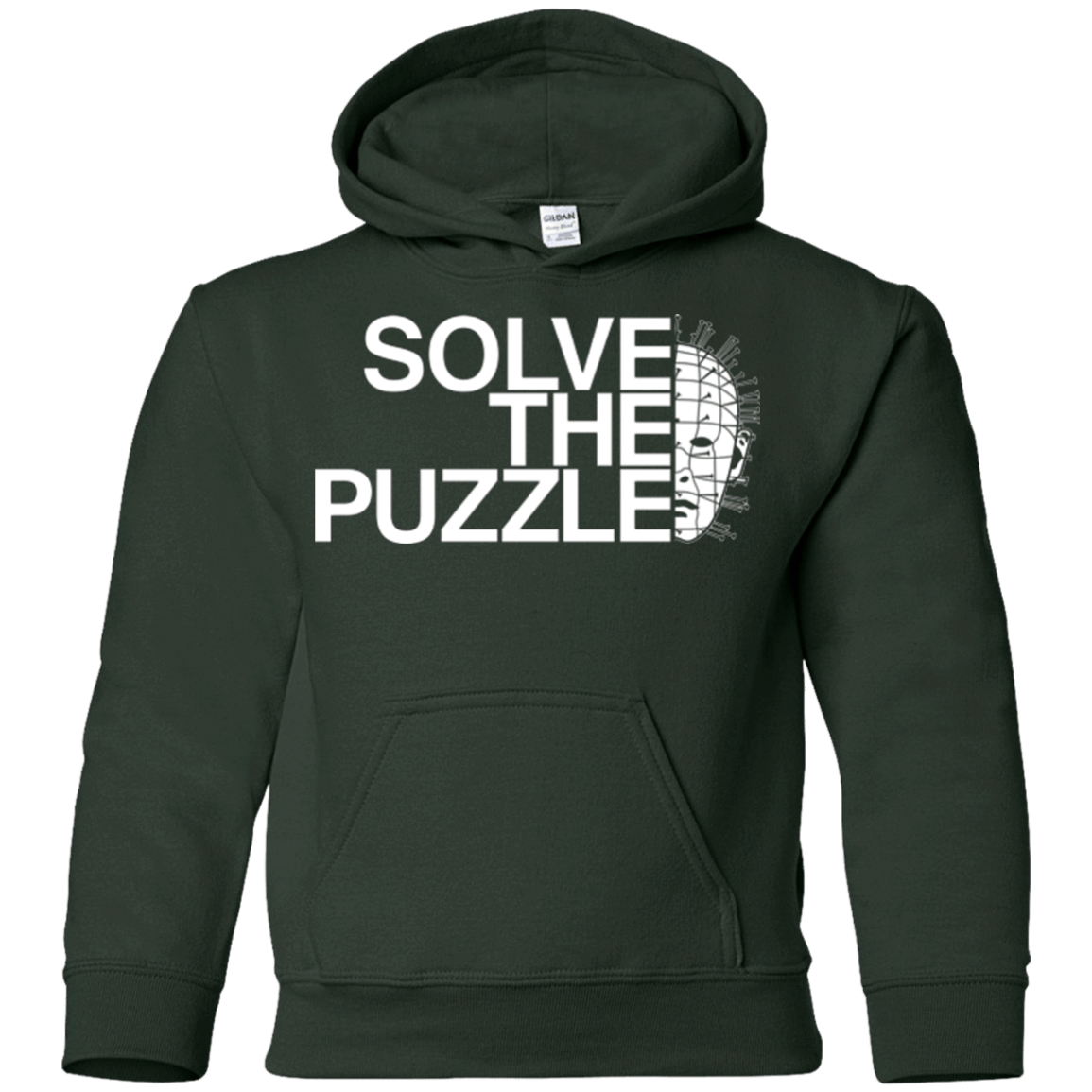 Sweatshirts Forest Green / YS Solve The Puzzle V2 Youth Hoodie
