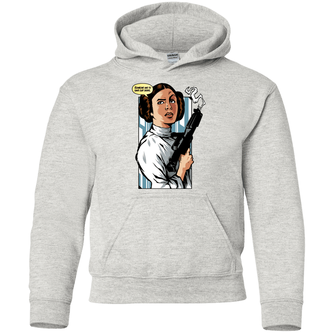 Sweatshirts Ash / YS Someone has to save our skins Youth Hoodie
