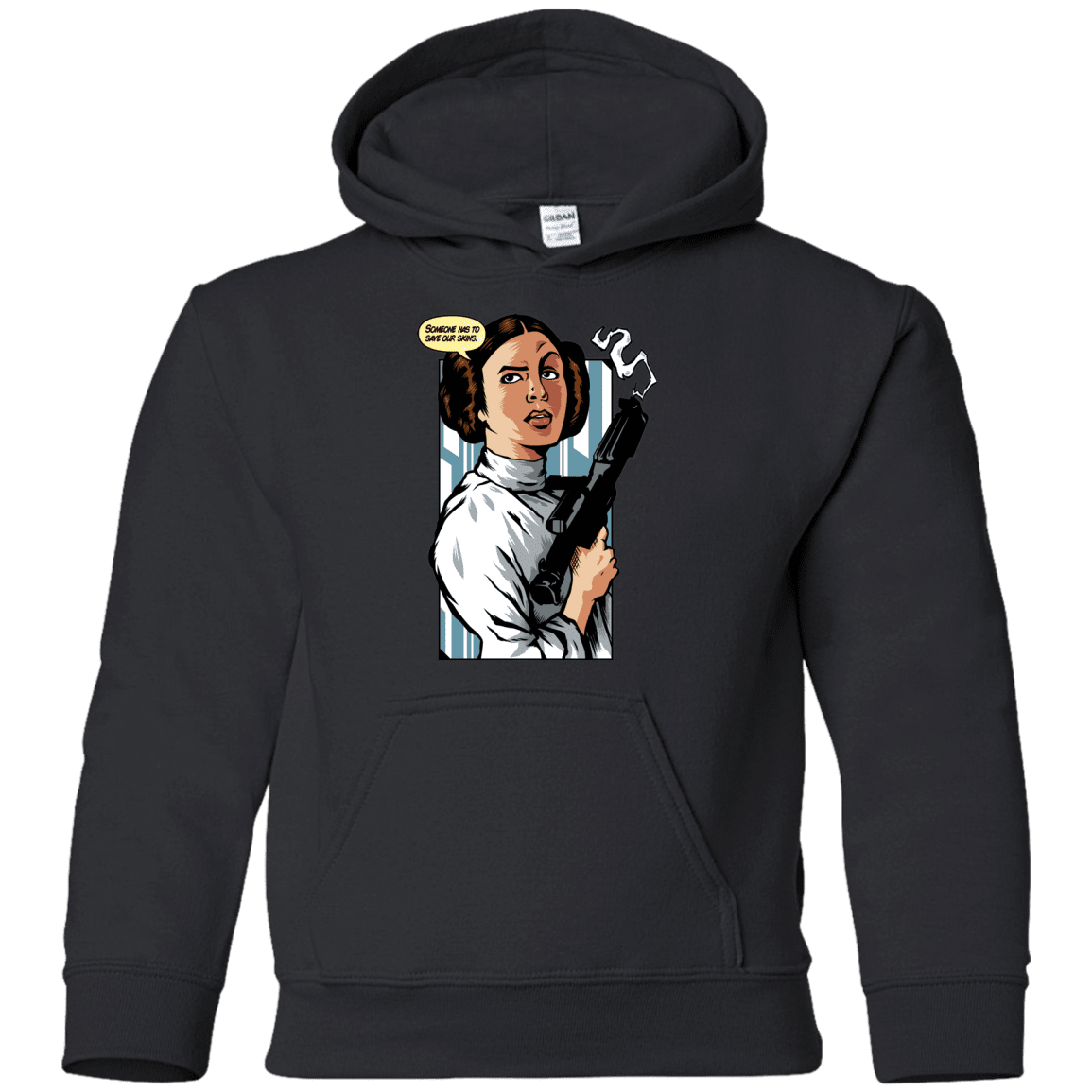 Sweatshirts Black / YS Someone has to save our skins Youth Hoodie