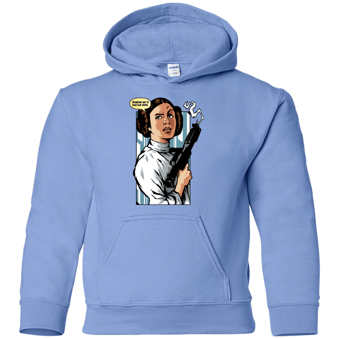 Sweatshirts Carolina Blue / YS Someone has to save our skins Youth Hoodie