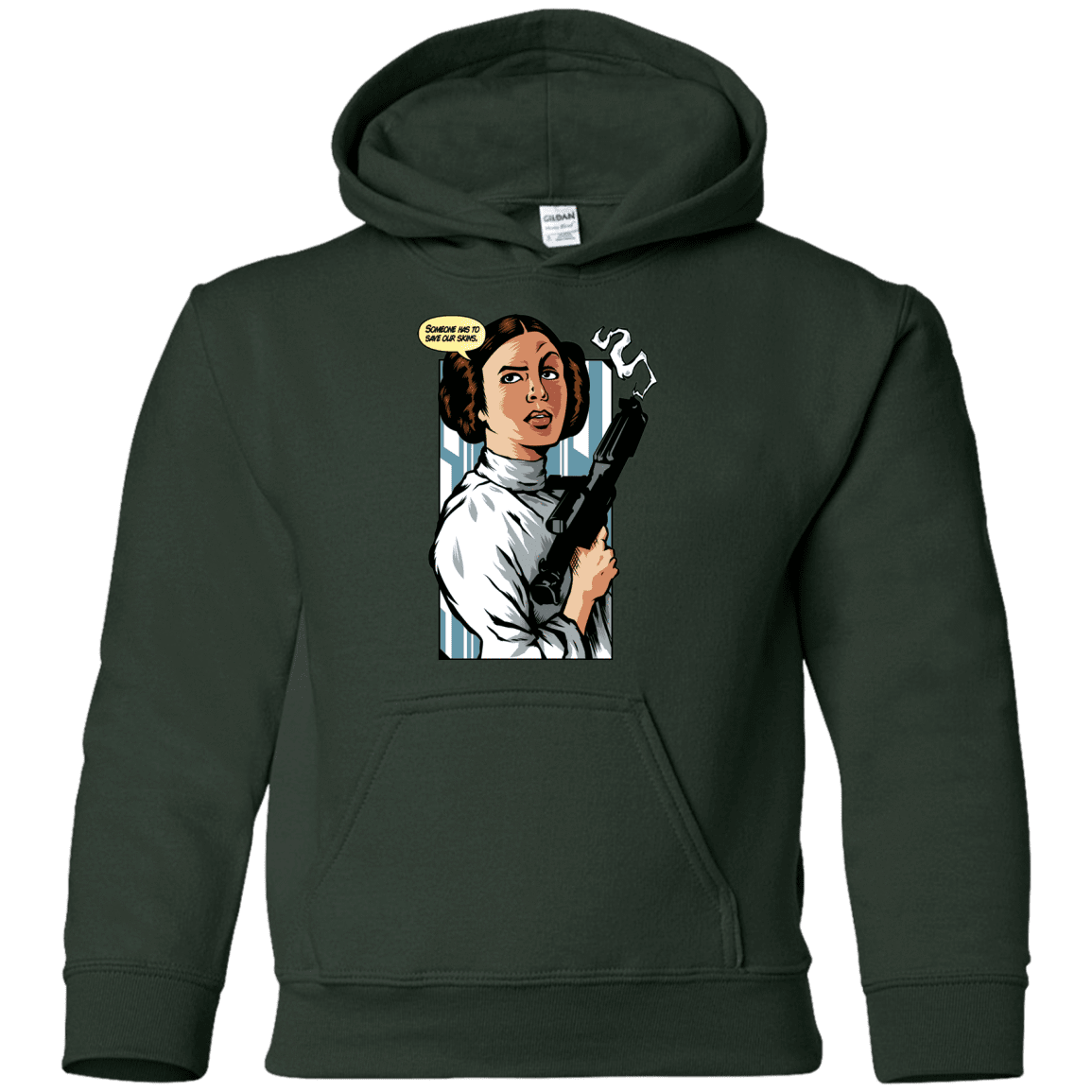 Sweatshirts Forest Green / YS Someone has to save our skins Youth Hoodie