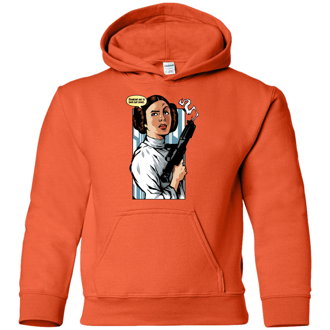 Sweatshirts Orange / YS Someone has to save our skins Youth Hoodie