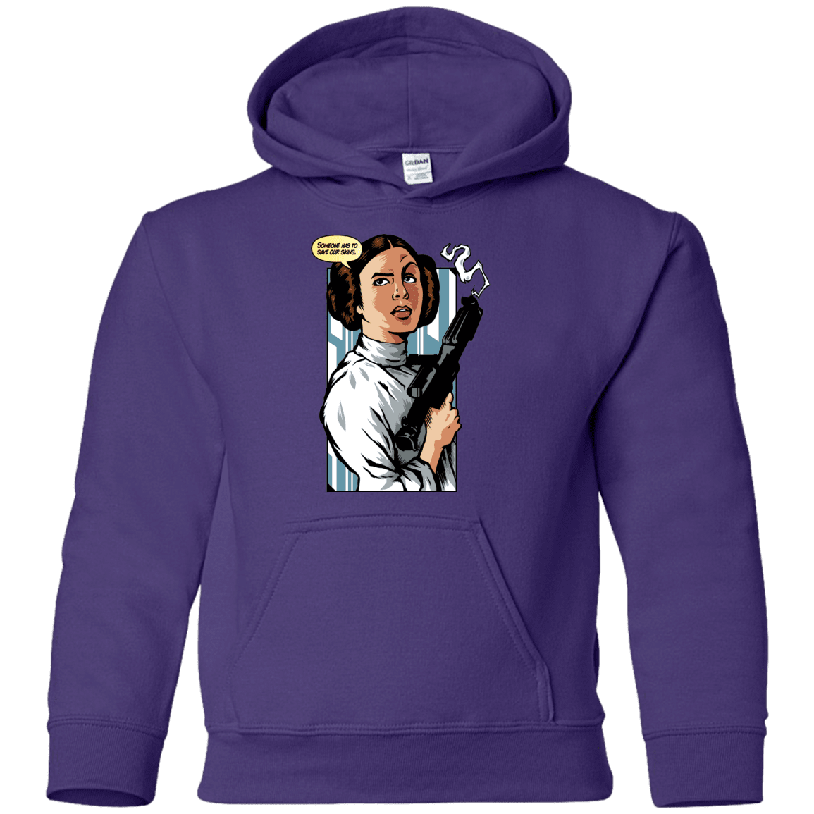 Sweatshirts Purple / YS Someone has to save our skins Youth Hoodie