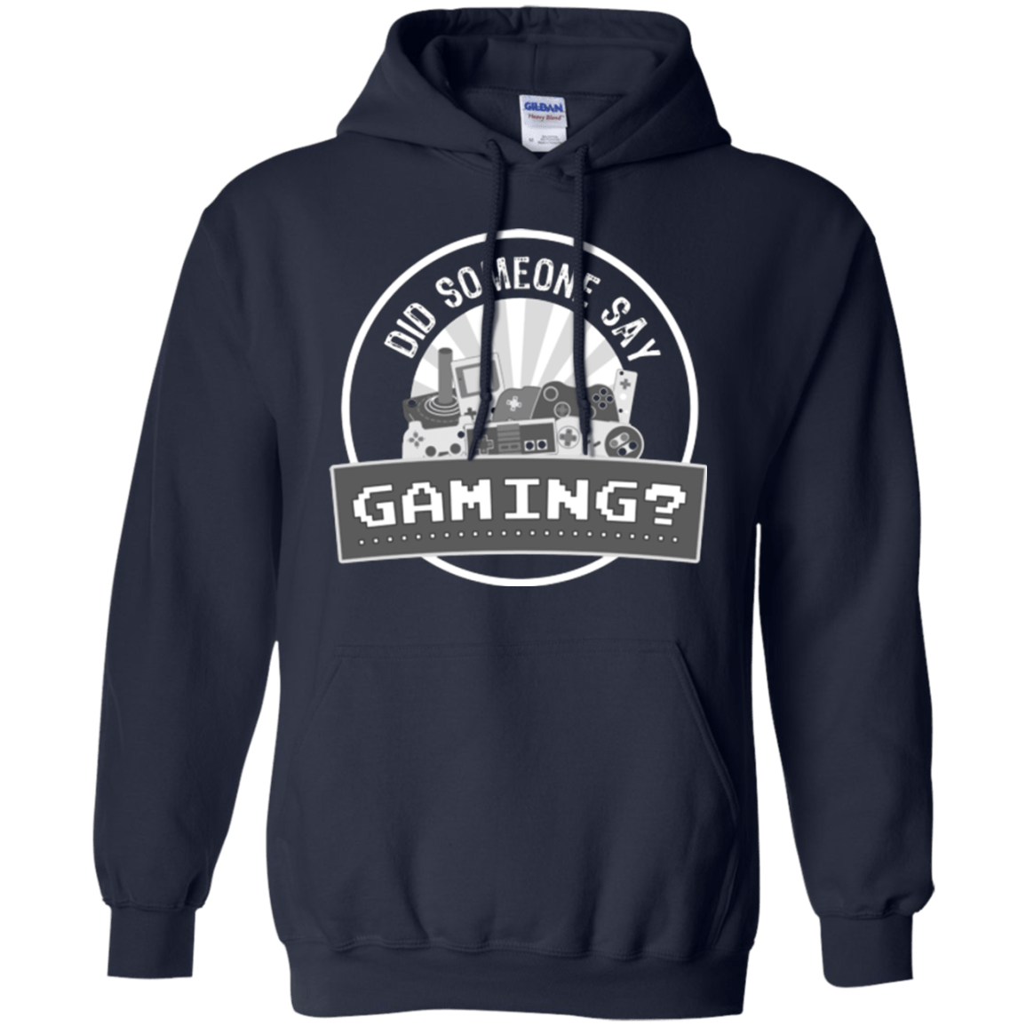 Sweatshirts Navy / Small Someone Say Gaming Pullover Hoodie