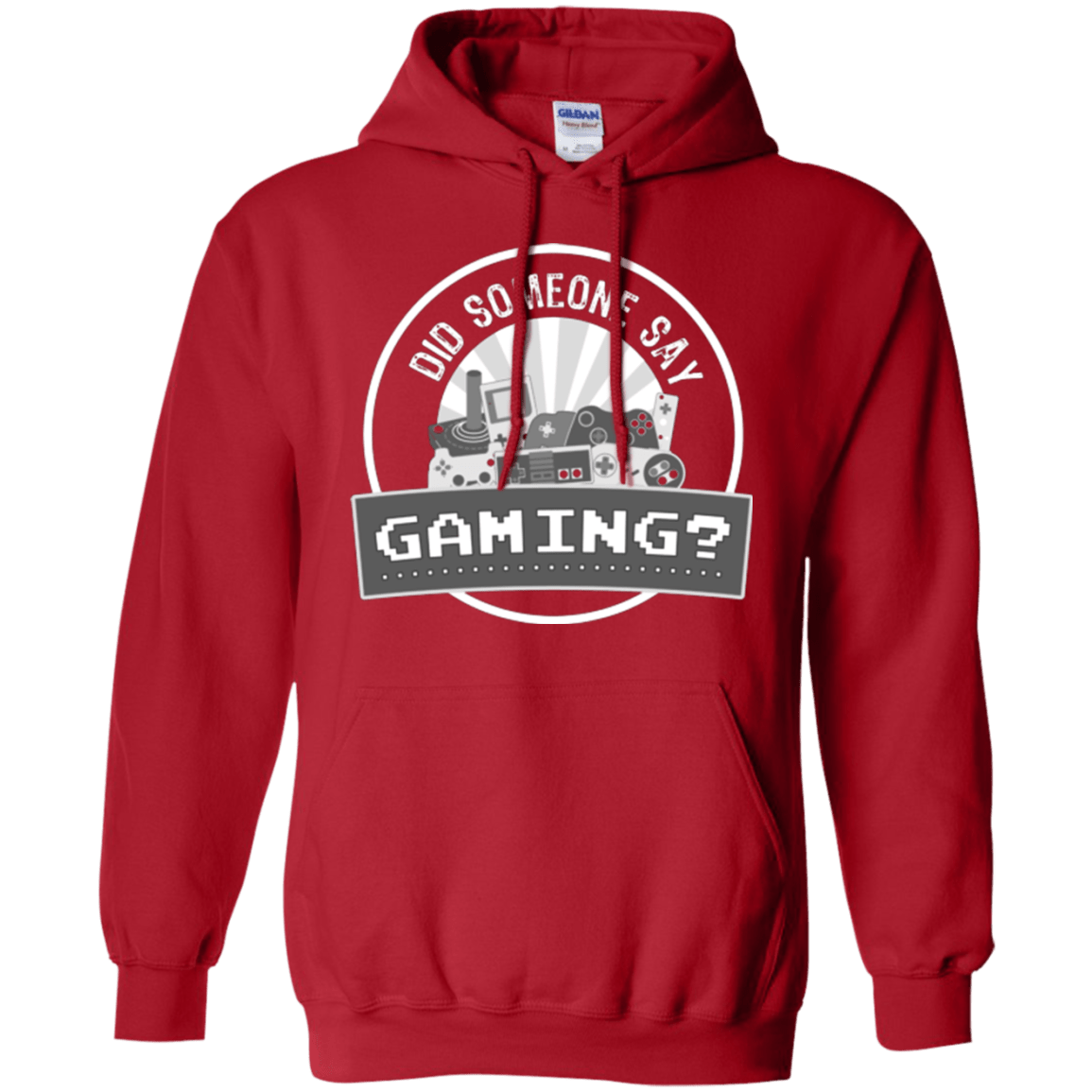 Sweatshirts Red / Small Someone Say Gaming Pullover Hoodie