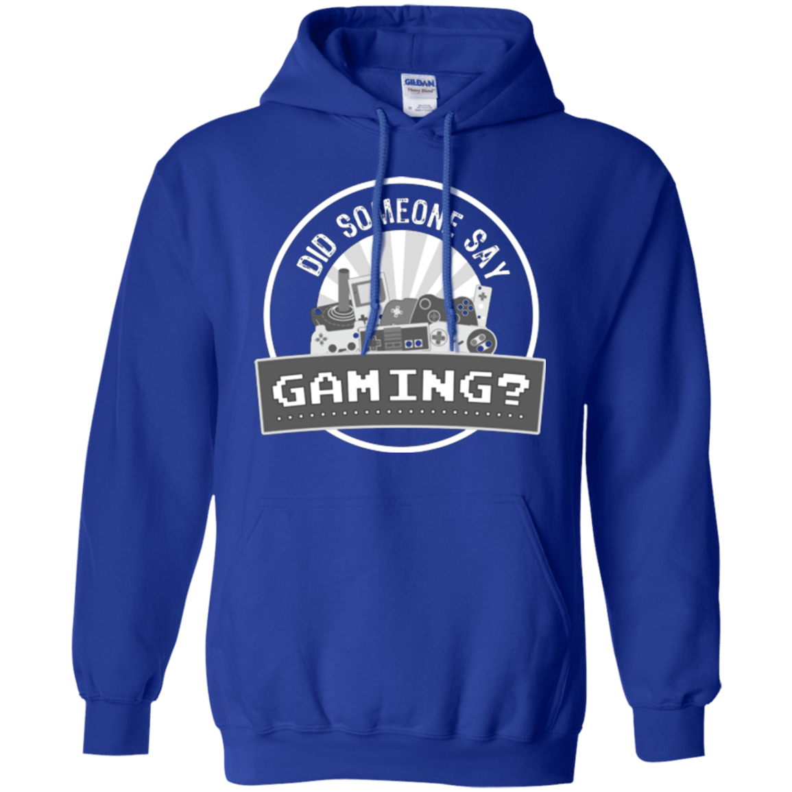 Sweatshirts Royal / Small Someone Say Gaming Pullover Hoodie