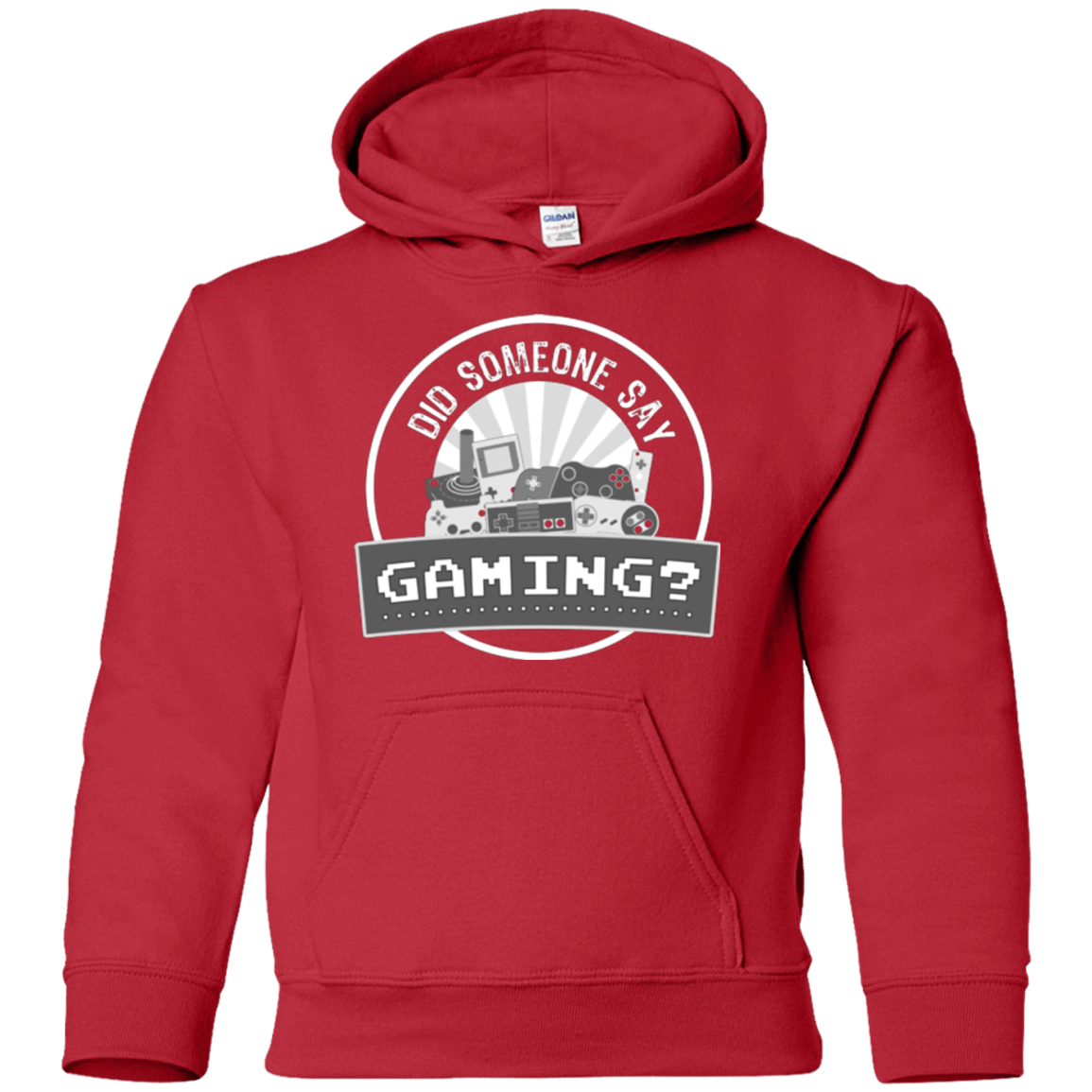 Sweatshirts Red / YS Someone Say Gaming Youth Hoodie