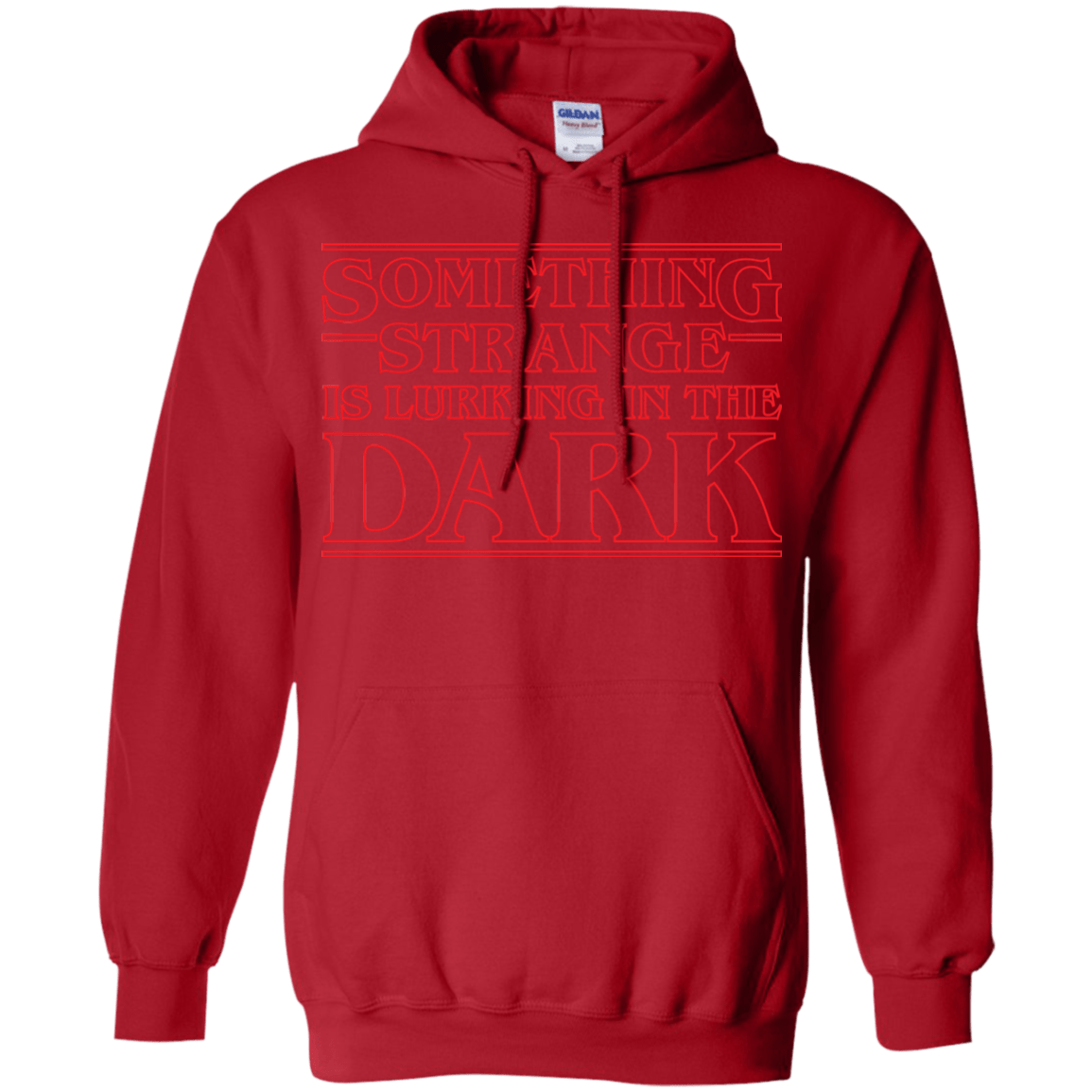 Sweatshirts Red / Small Something Strange Pullover Hoodie