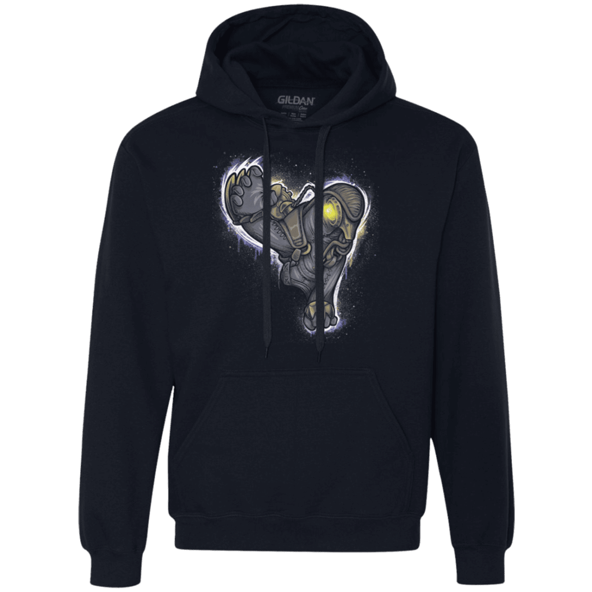 Sweatshirts Navy / Small Songbird portrait Premium Fleece Hoodie