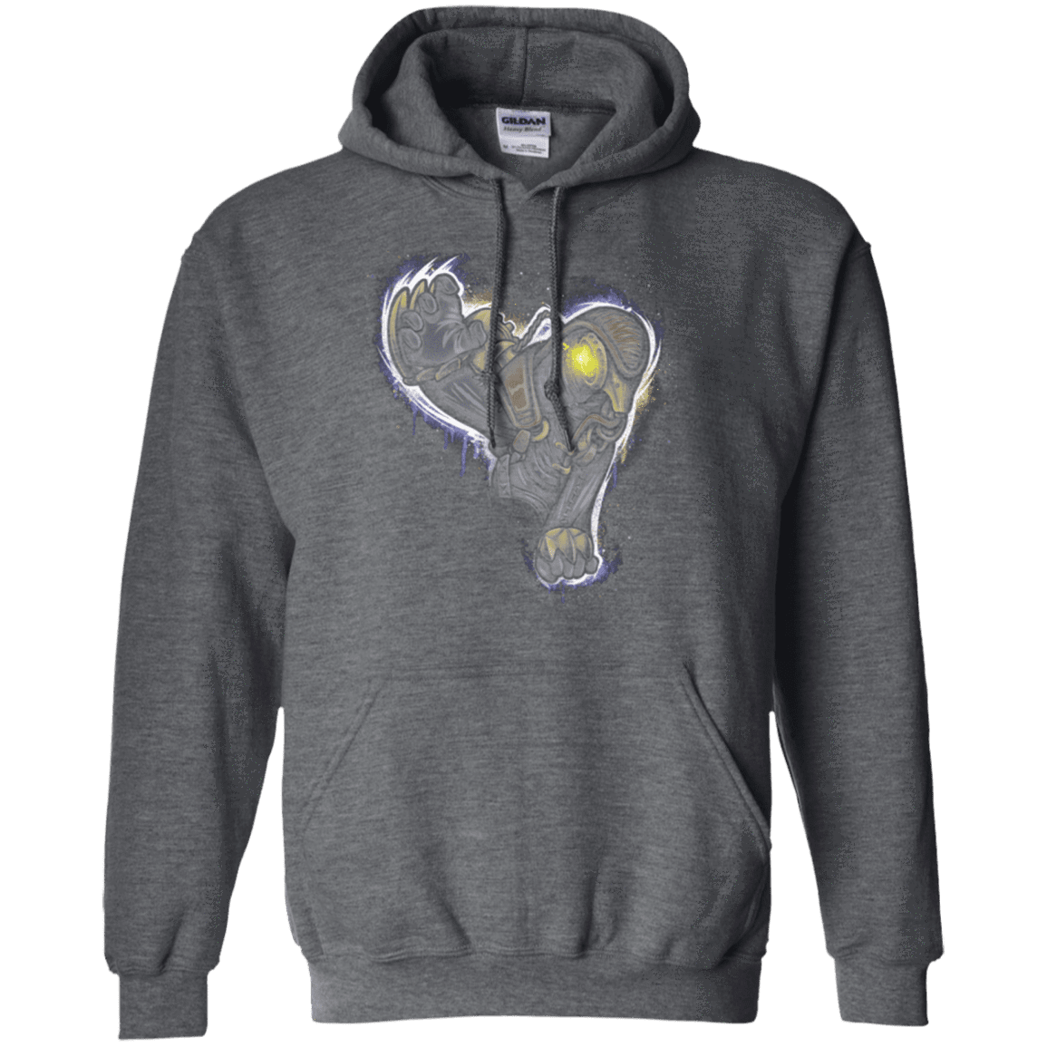 Sweatshirts Dark Heather / Small Songbird portrait Pullover Hoodie