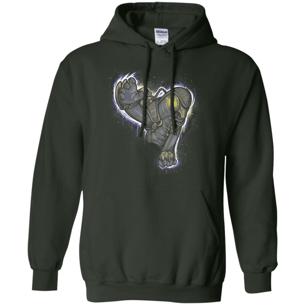 Sweatshirts Forest Green / Small Songbird portrait Pullover Hoodie