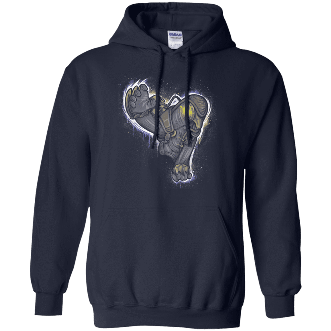 Sweatshirts Navy / Small Songbird portrait Pullover Hoodie