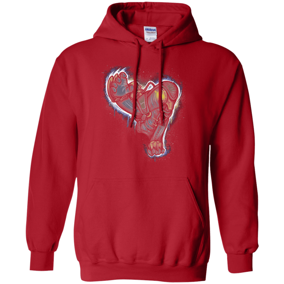 Sweatshirts Red / Small Songbird portrait Pullover Hoodie