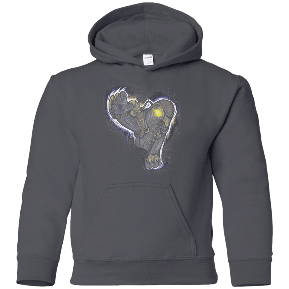 Sweatshirts Charcoal / YS Songbird portrait Youth Hoodie
