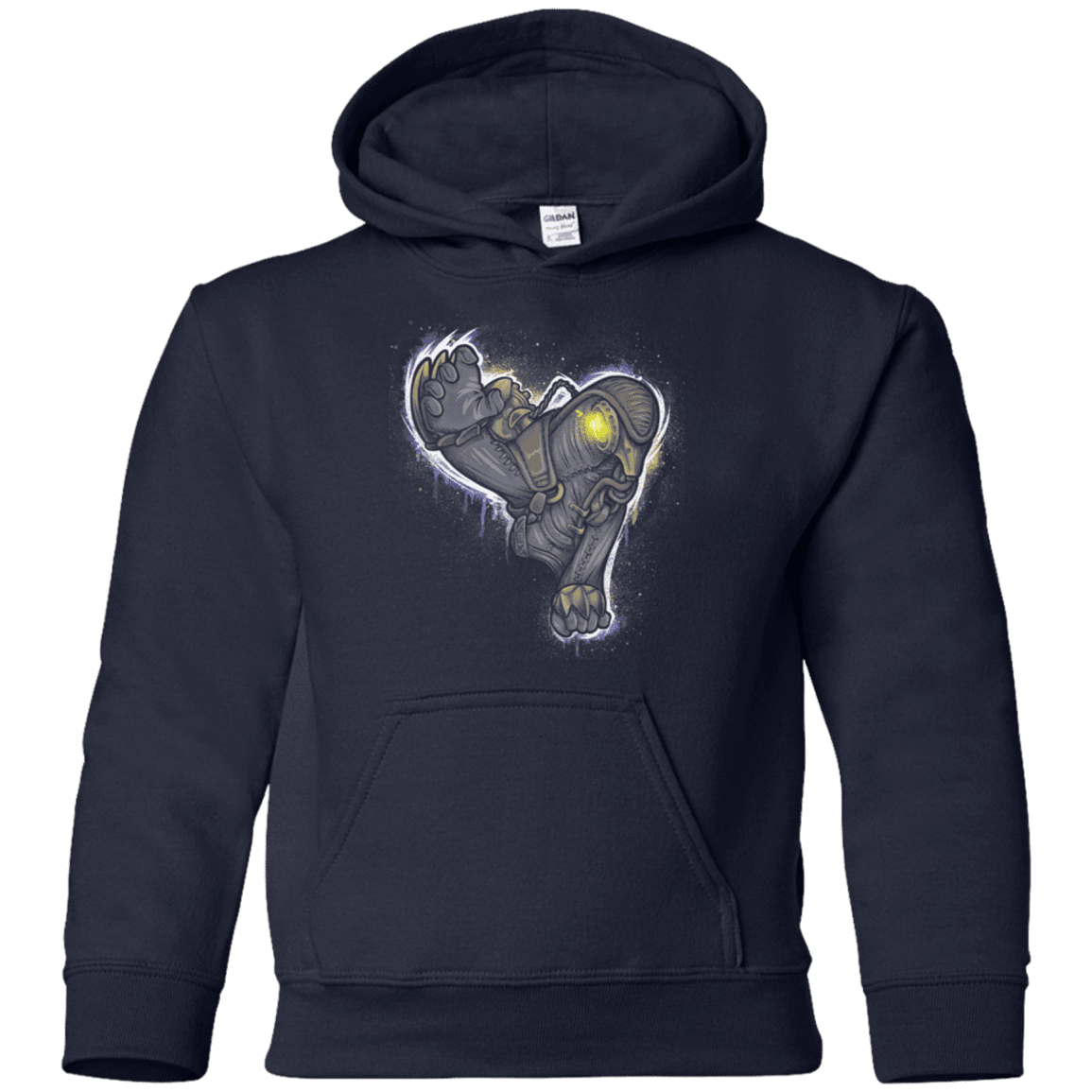 Sweatshirts Navy / YS Songbird portrait Youth Hoodie