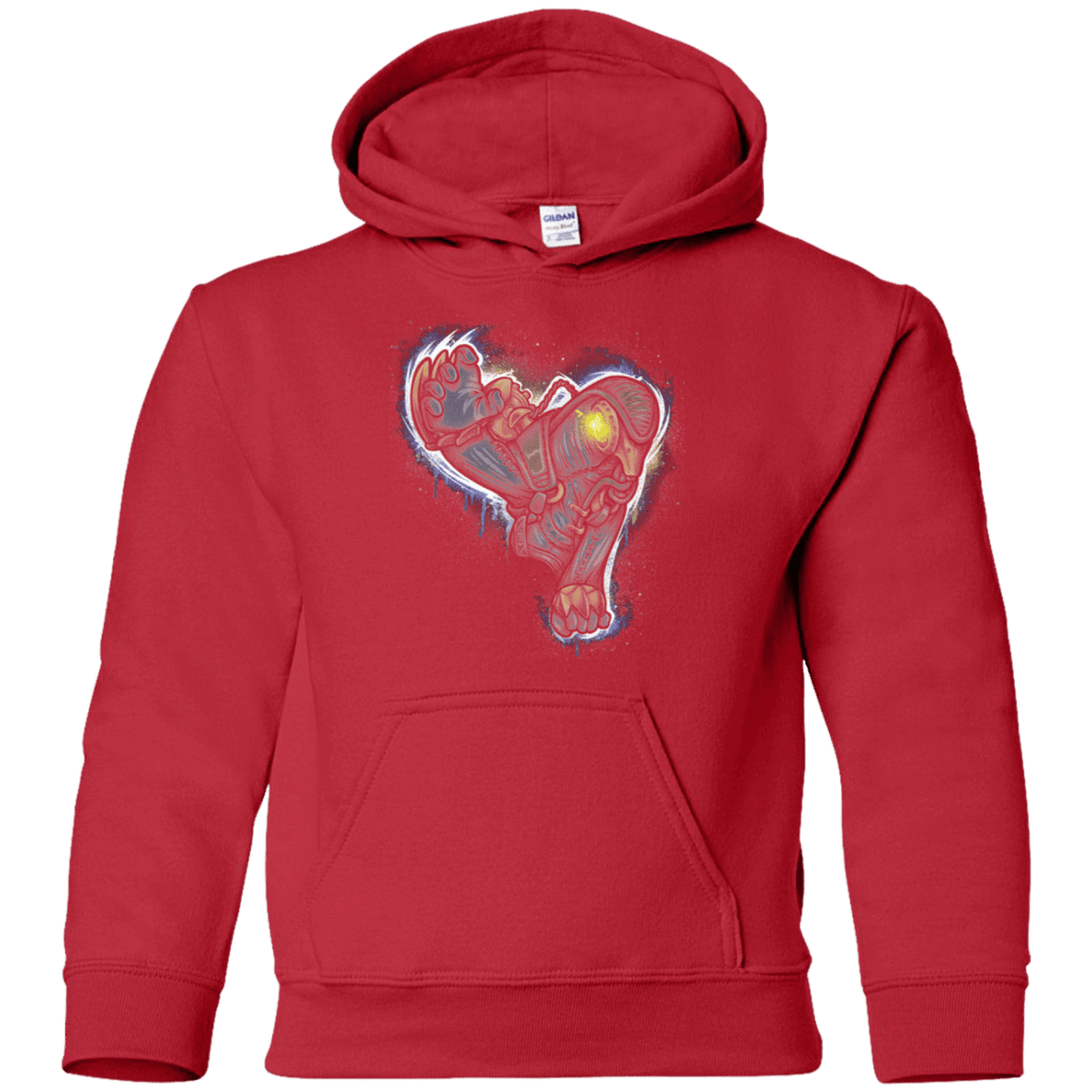 Sweatshirts Red / YS Songbird portrait Youth Hoodie