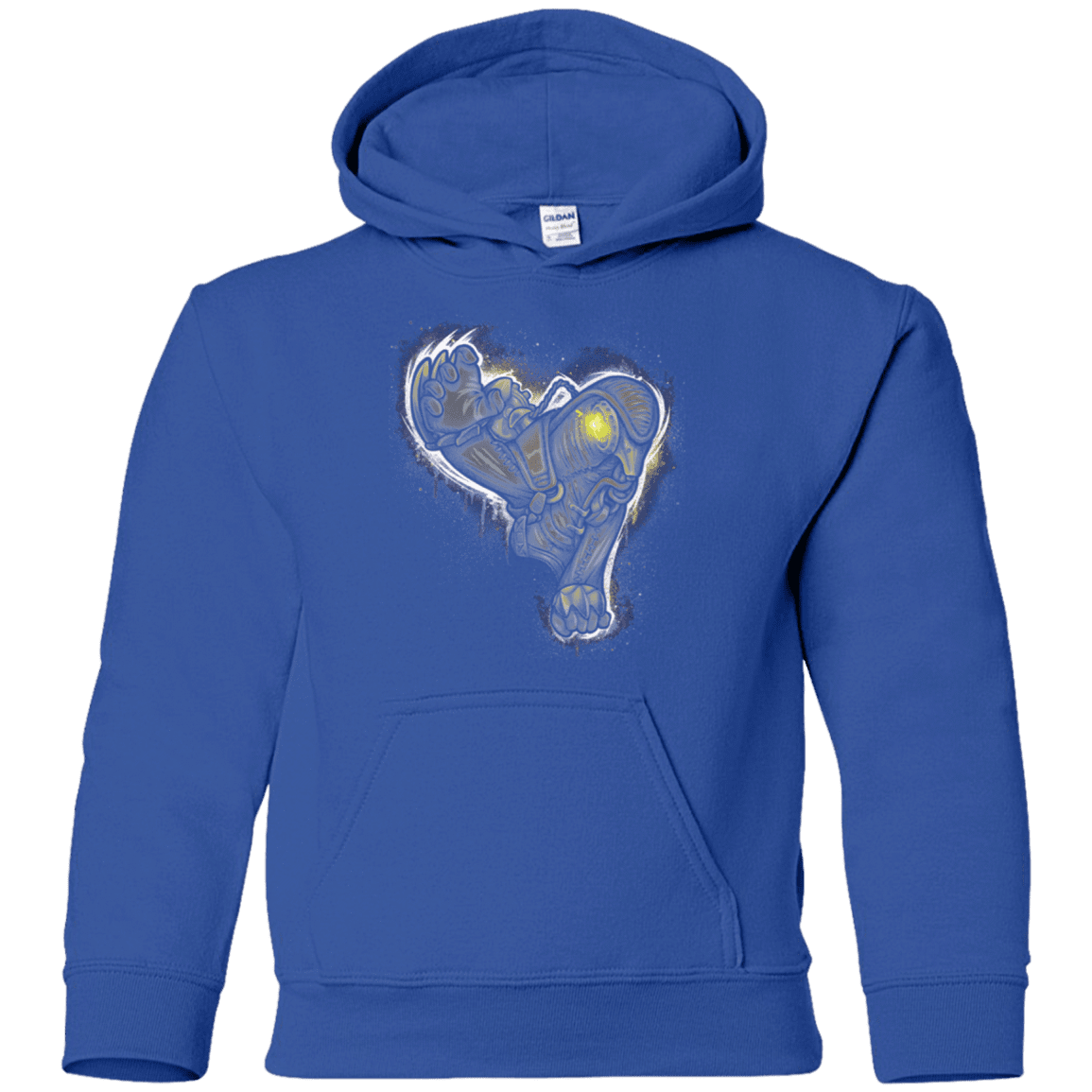 Sweatshirts Royal / YS Songbird portrait Youth Hoodie