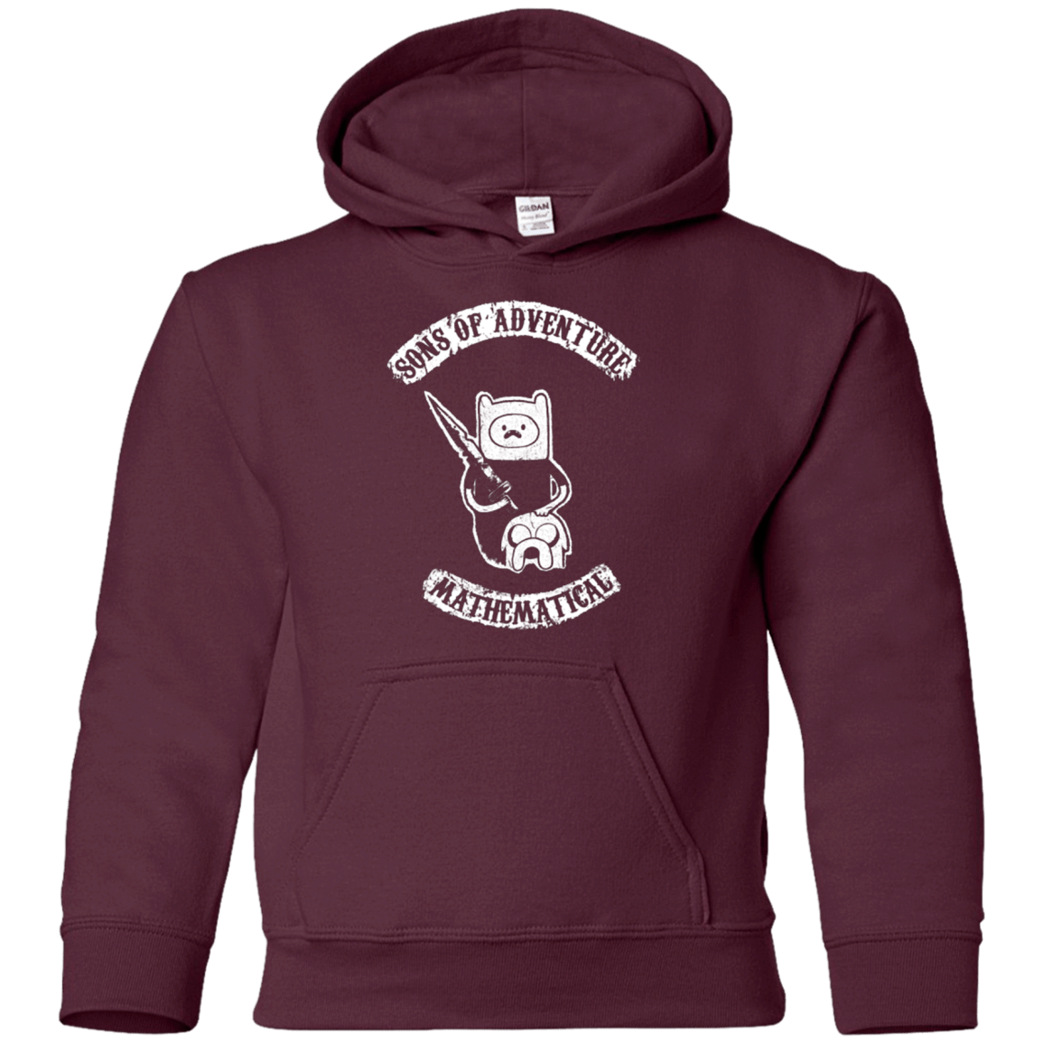 Sweatshirts Maroon / YS Sons of Adventure Youth Hoodie