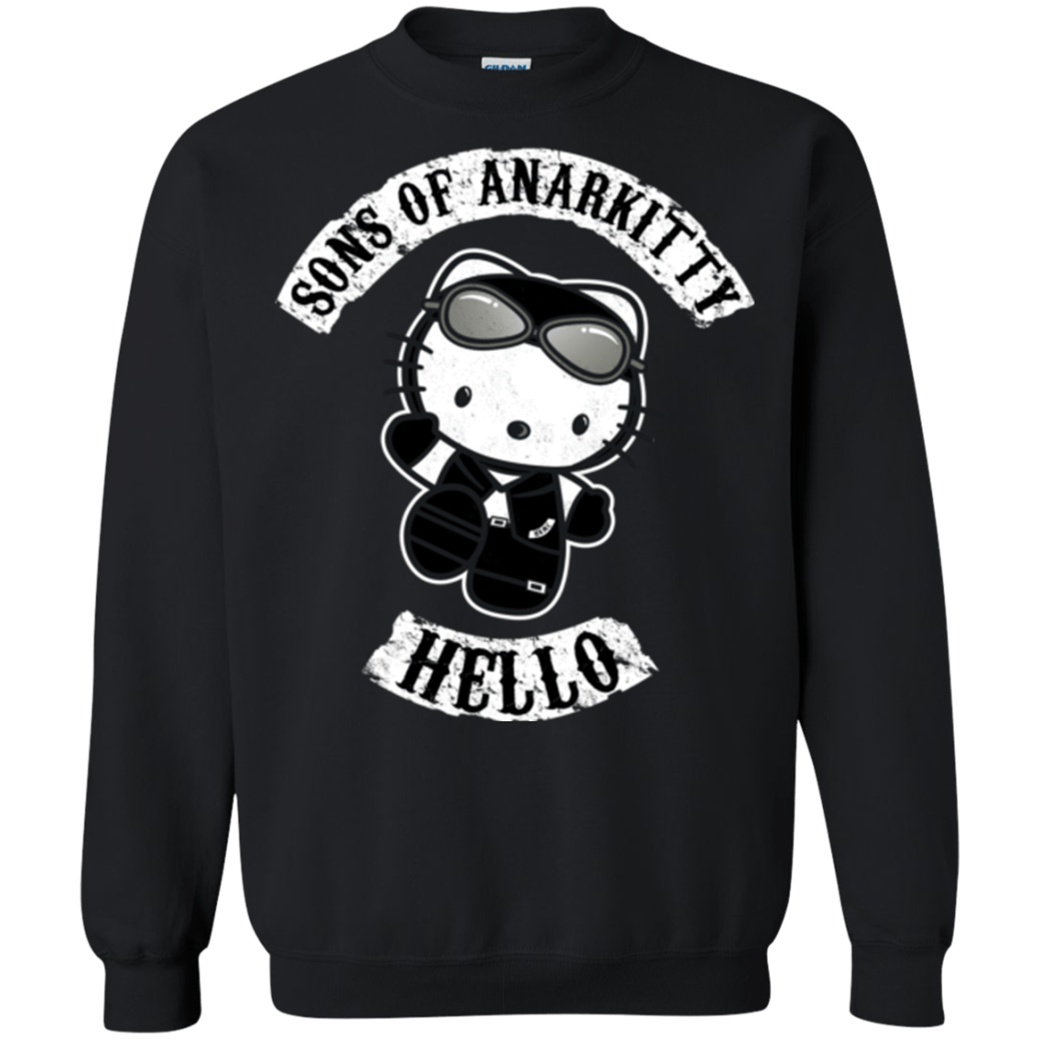 Sweatshirts Black / Small Sons of Anarkitty Crewneck Sweatshirt