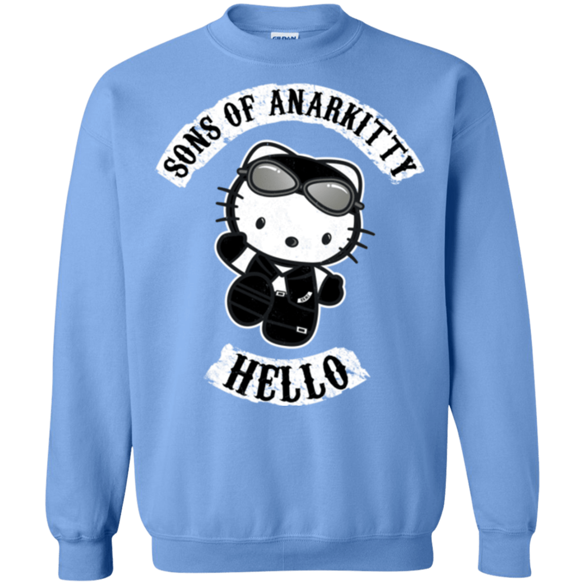 Sweatshirts Carolina Blue / Small Sons of Anarkitty Crewneck Sweatshirt