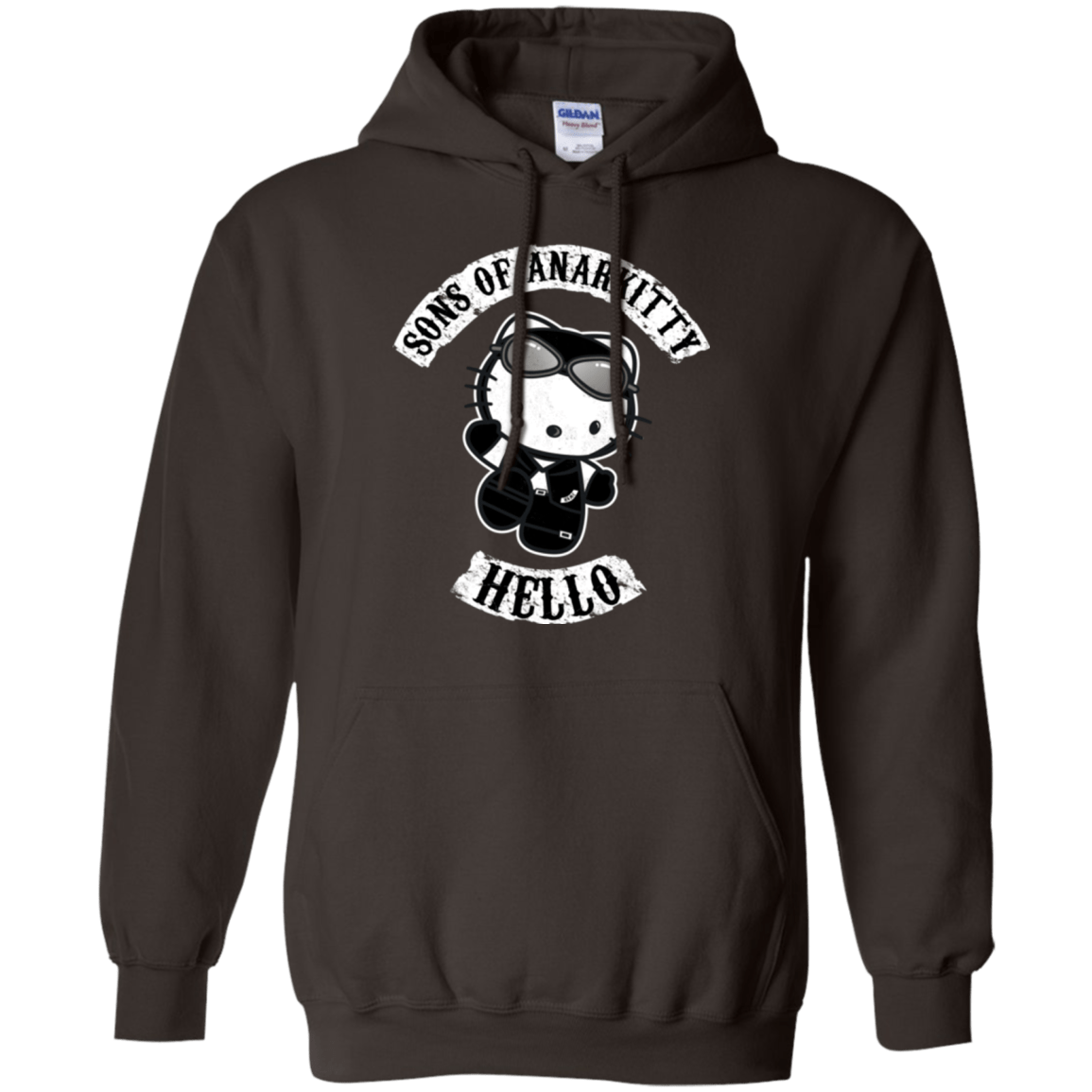 Sweatshirts Dark Chocolate / Small Sons of Anarkitty Pullover Hoodie