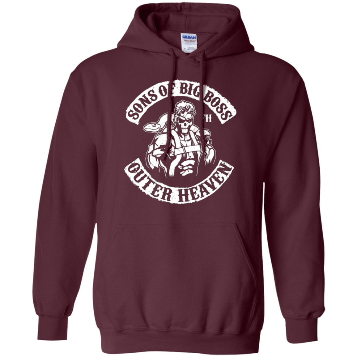 Sweatshirts Maroon / Small SONS OF BIG BOSS Pullover Hoodie