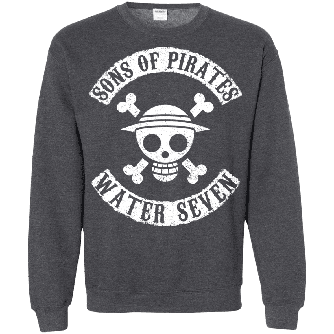 Sweatshirts Dark Heather / S Sons of Pirates Crewneck Sweatshirt