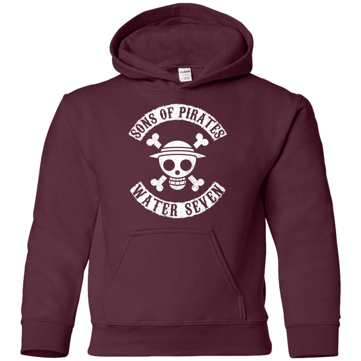 Sweatshirts Maroon / YS Sons of Pirates Youth Hoodie