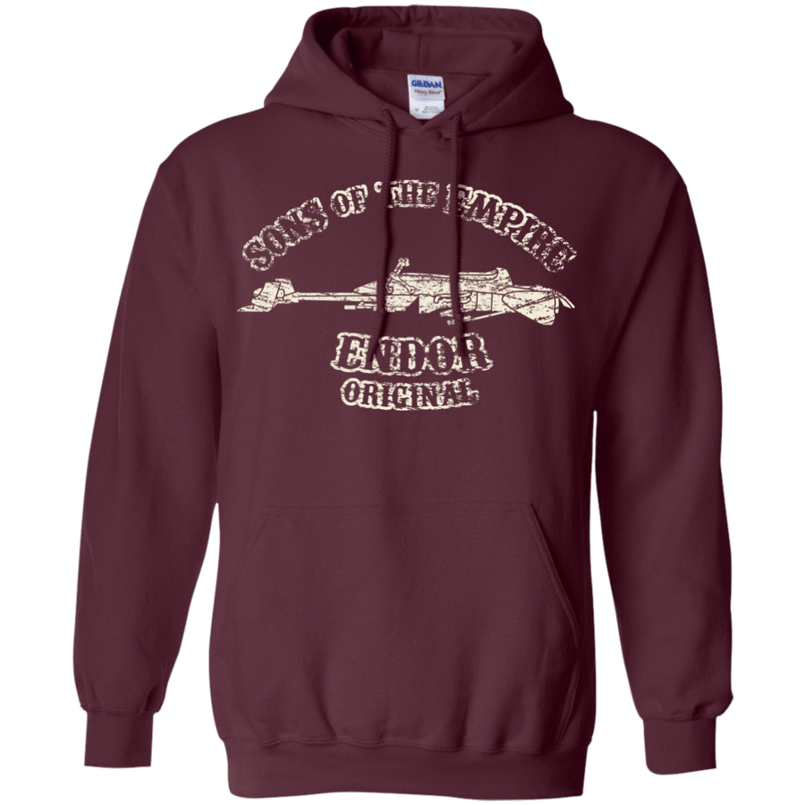 Sweatshirts Maroon / S Sons of the Empire Speeder Pullover Hoodie