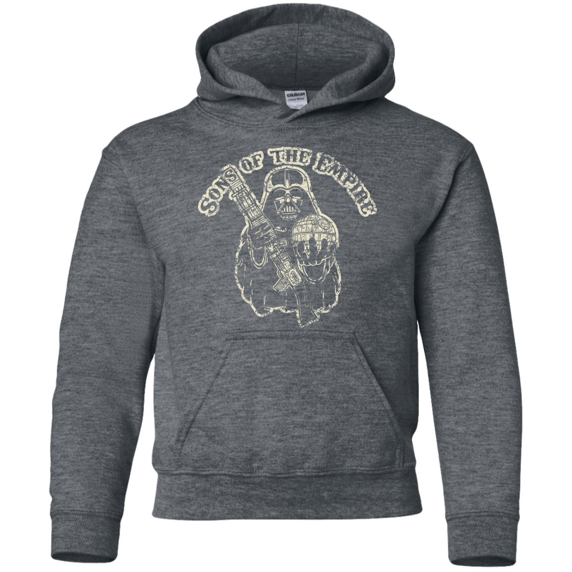 Sweatshirts Dark Heather / YS Sons of the empire Youth Hoodie