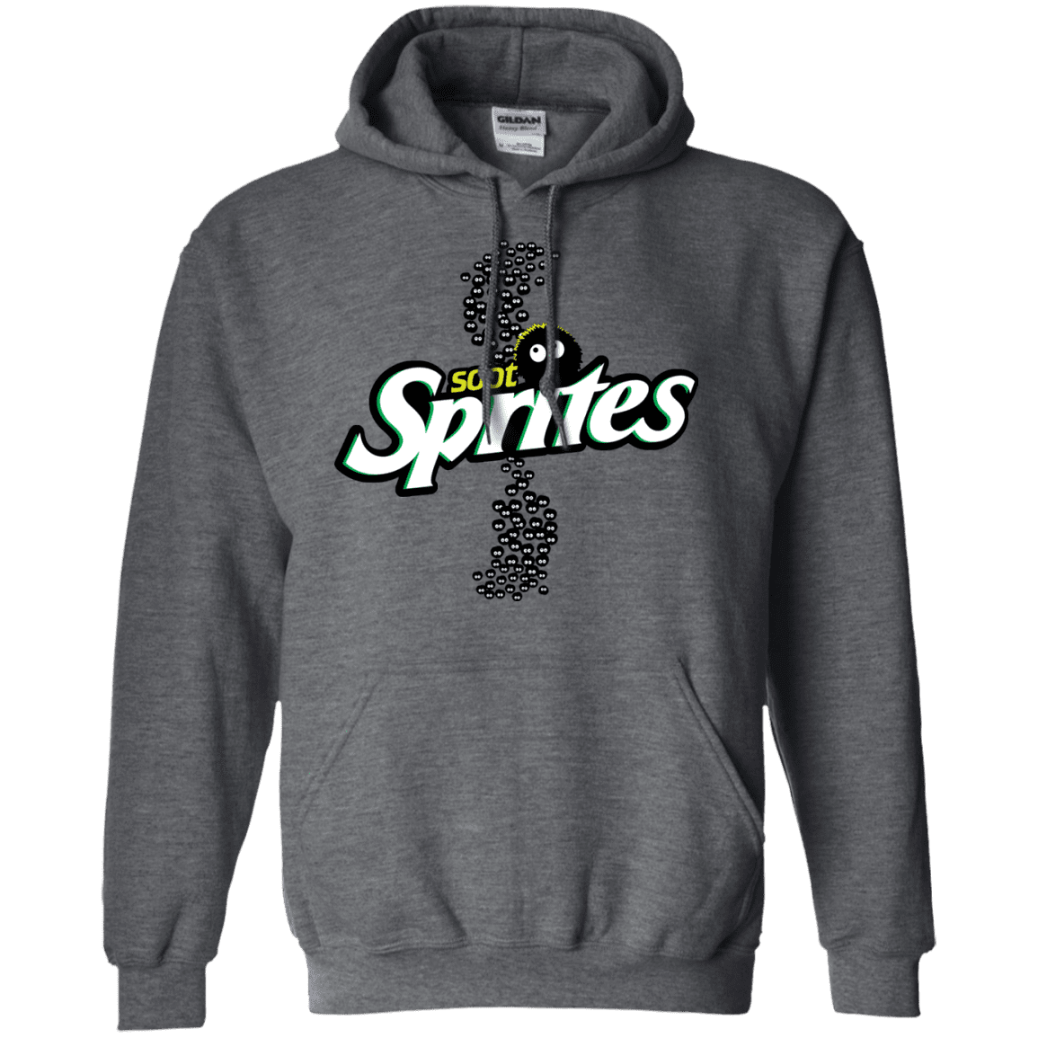 Sweatshirts Dark Heather / S Soot Sprites Pullover Hoodie