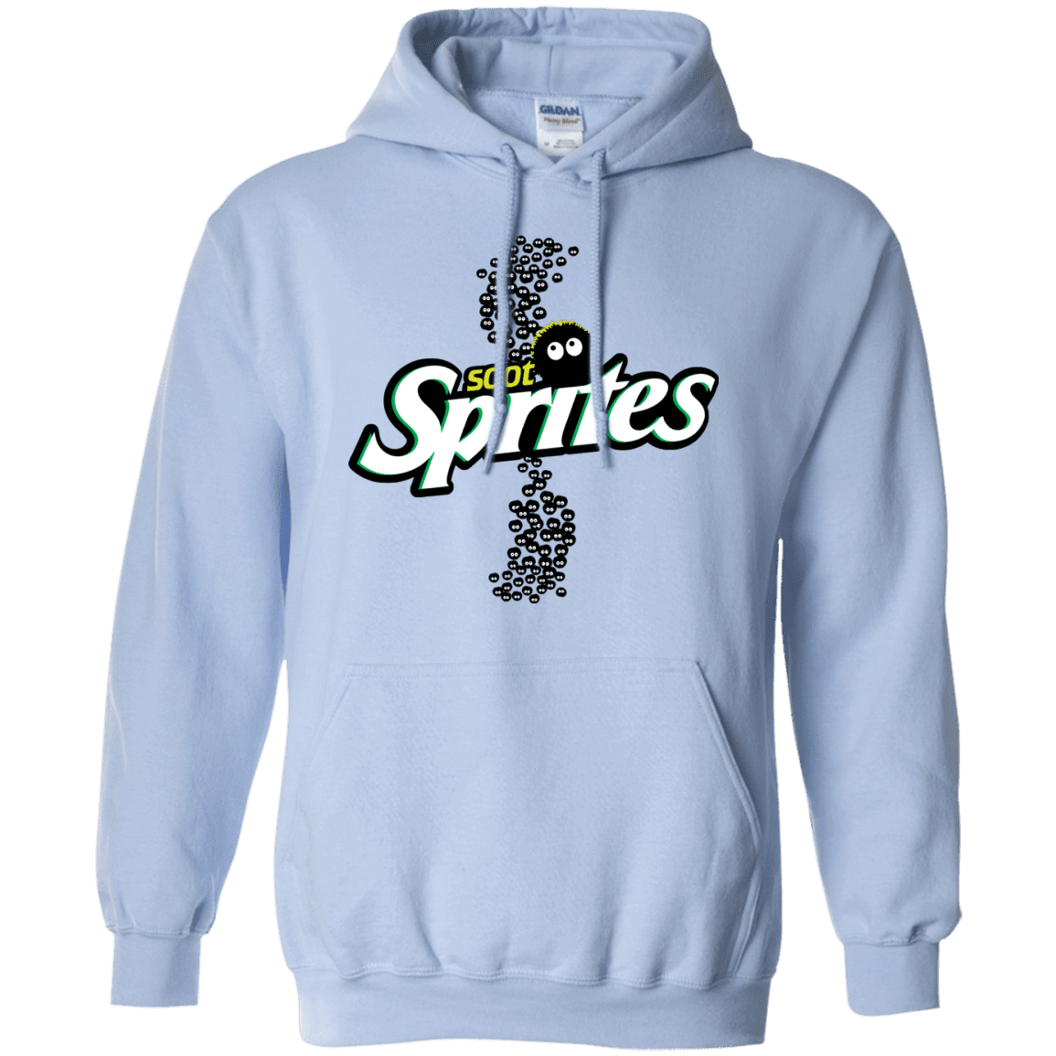Sweatshirts Light Blue / S Soot Sprites Pullover Hoodie