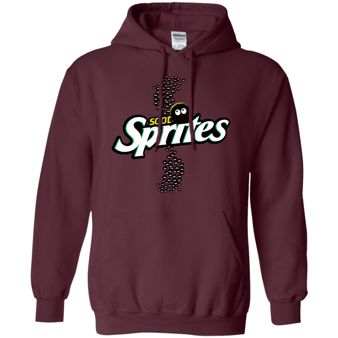Sweatshirts Maroon / S Soot Sprites Pullover Hoodie