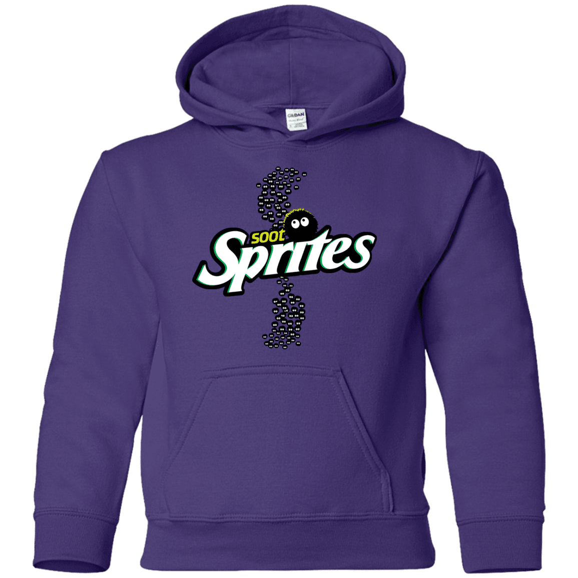Sweatshirts Purple / YS Soot Sprites Youth Hoodie