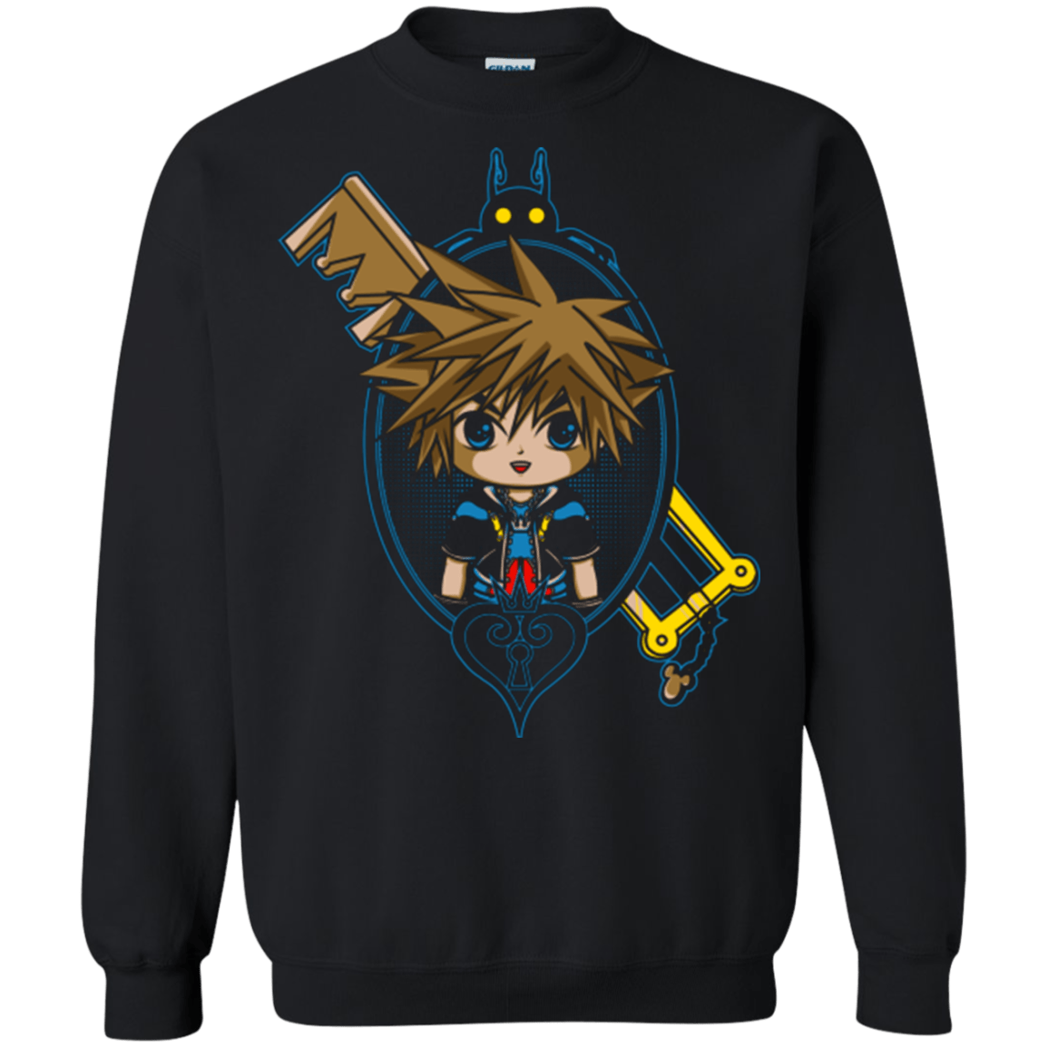 Sweatshirts Black / Small Sora Portrait Crewneck Sweatshirt