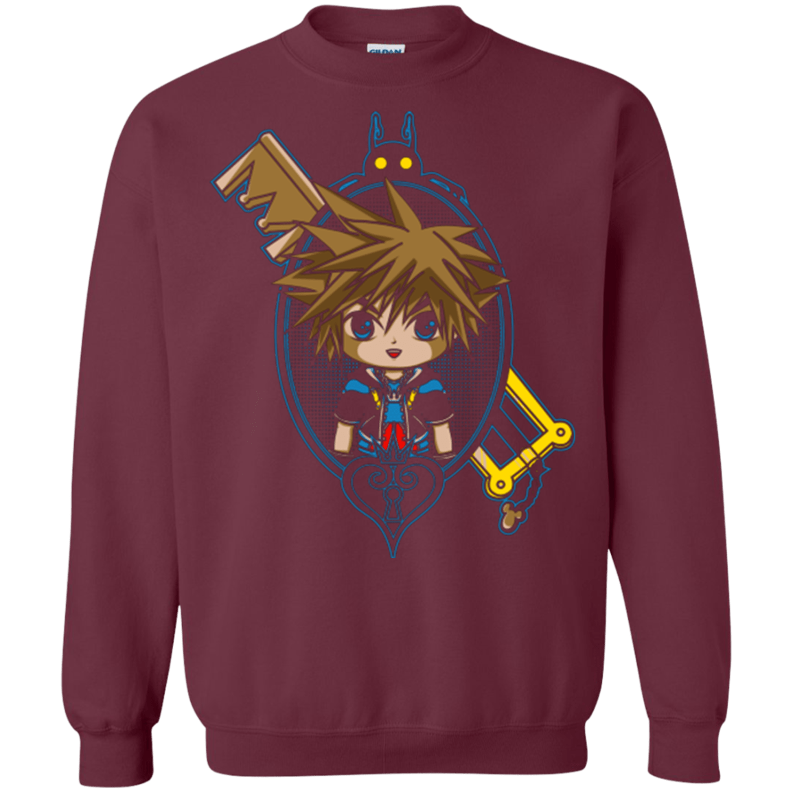 Sweatshirts Maroon / Small Sora Portrait Crewneck Sweatshirt