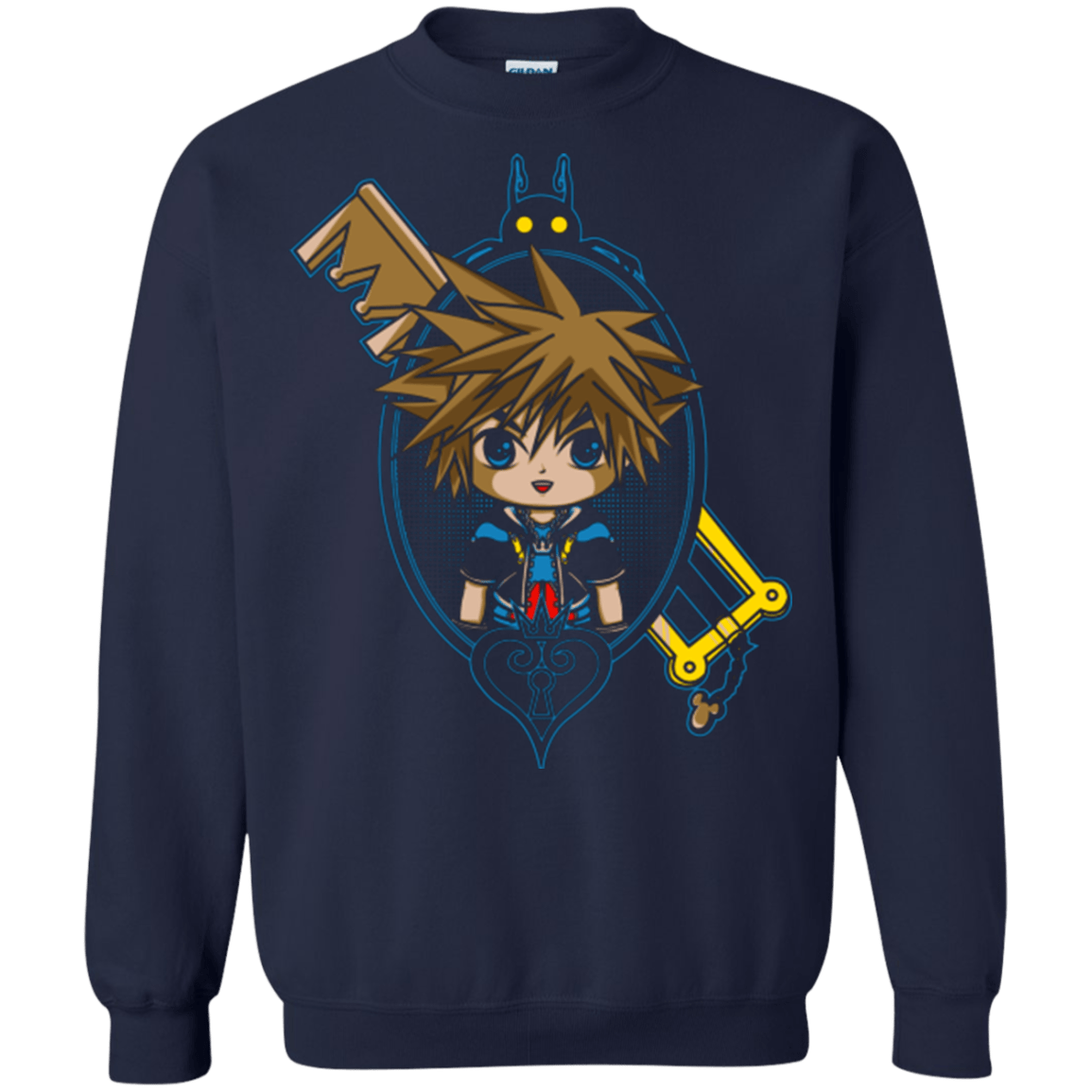 Sweatshirts Navy / Small Sora Portrait Crewneck Sweatshirt