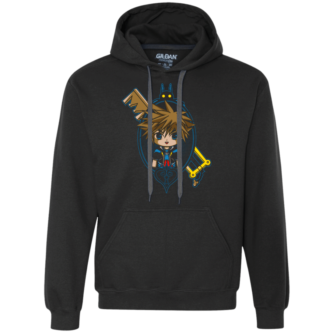 Sweatshirts Black / Small Sora Portrait Premium Fleece Hoodie