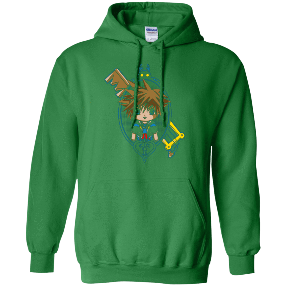 Sweatshirts Irish Green / Small Sora Portrait Pullover Hoodie