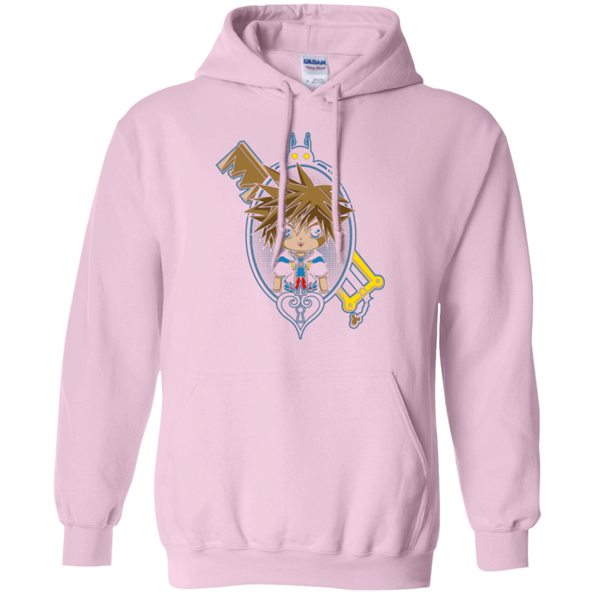 Sweatshirts Light Pink / Small Sora Portrait Pullover Hoodie