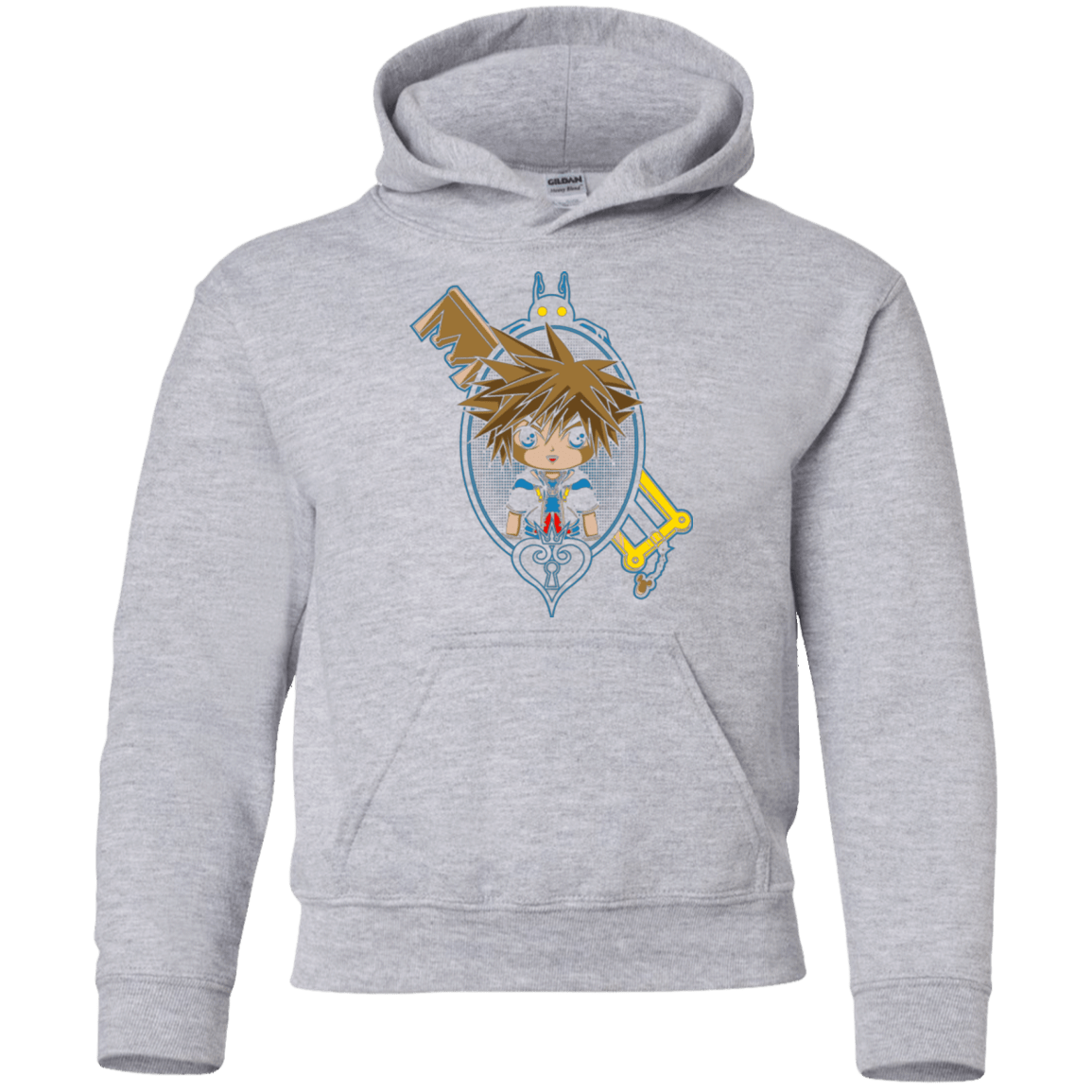 Sweatshirts Sport Grey / YS Sora Portrait Youth Hoodie