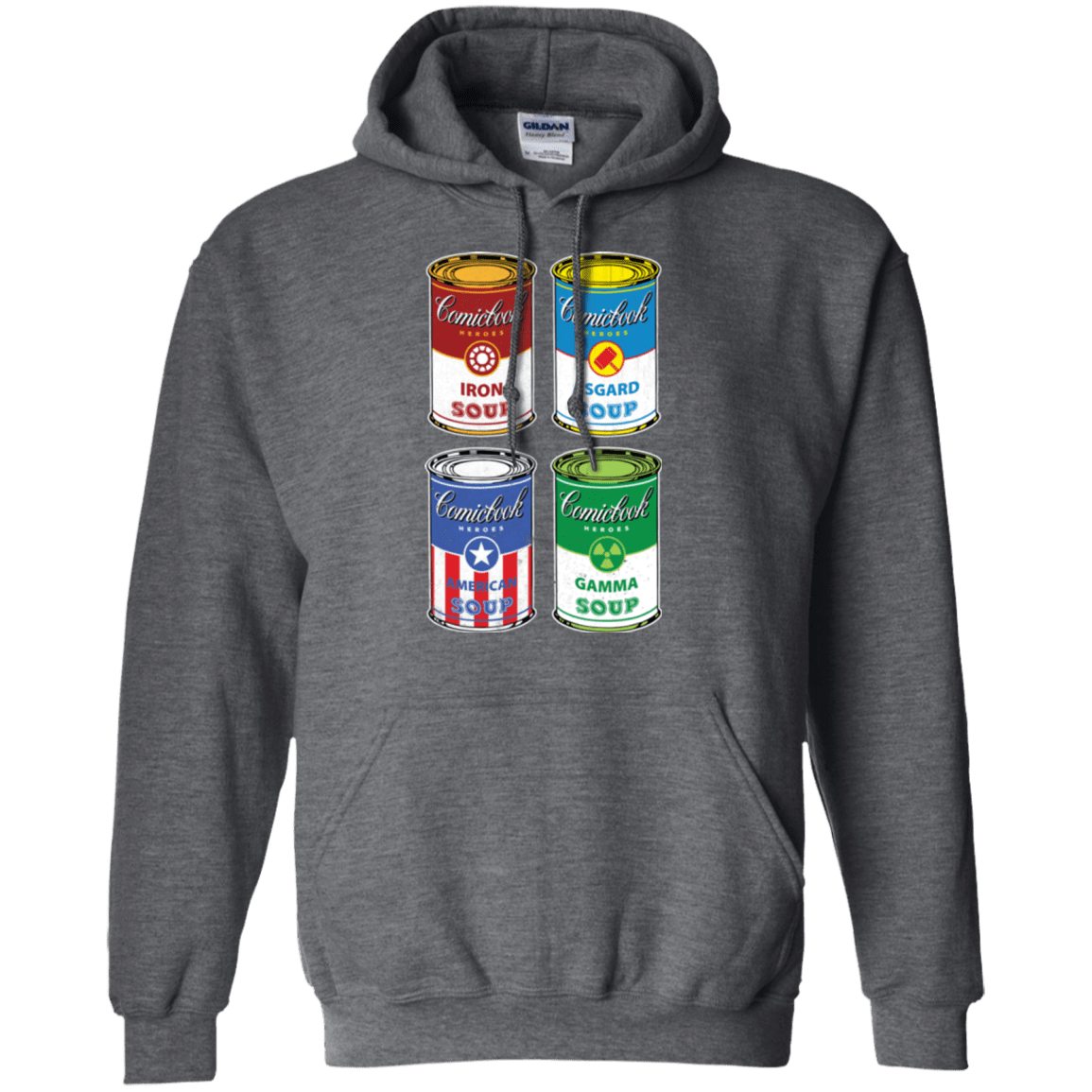Sweatshirts Dark Heather / Small Soup Assemble Pullover Hoodie