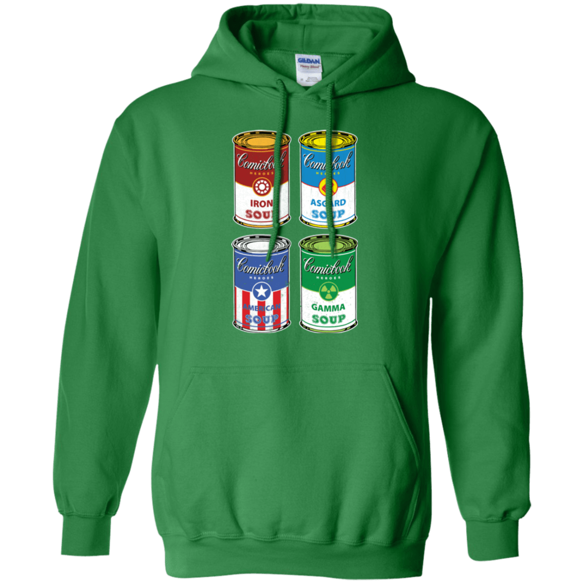 Sweatshirts Irish Green / Small Soup Assemble Pullover Hoodie