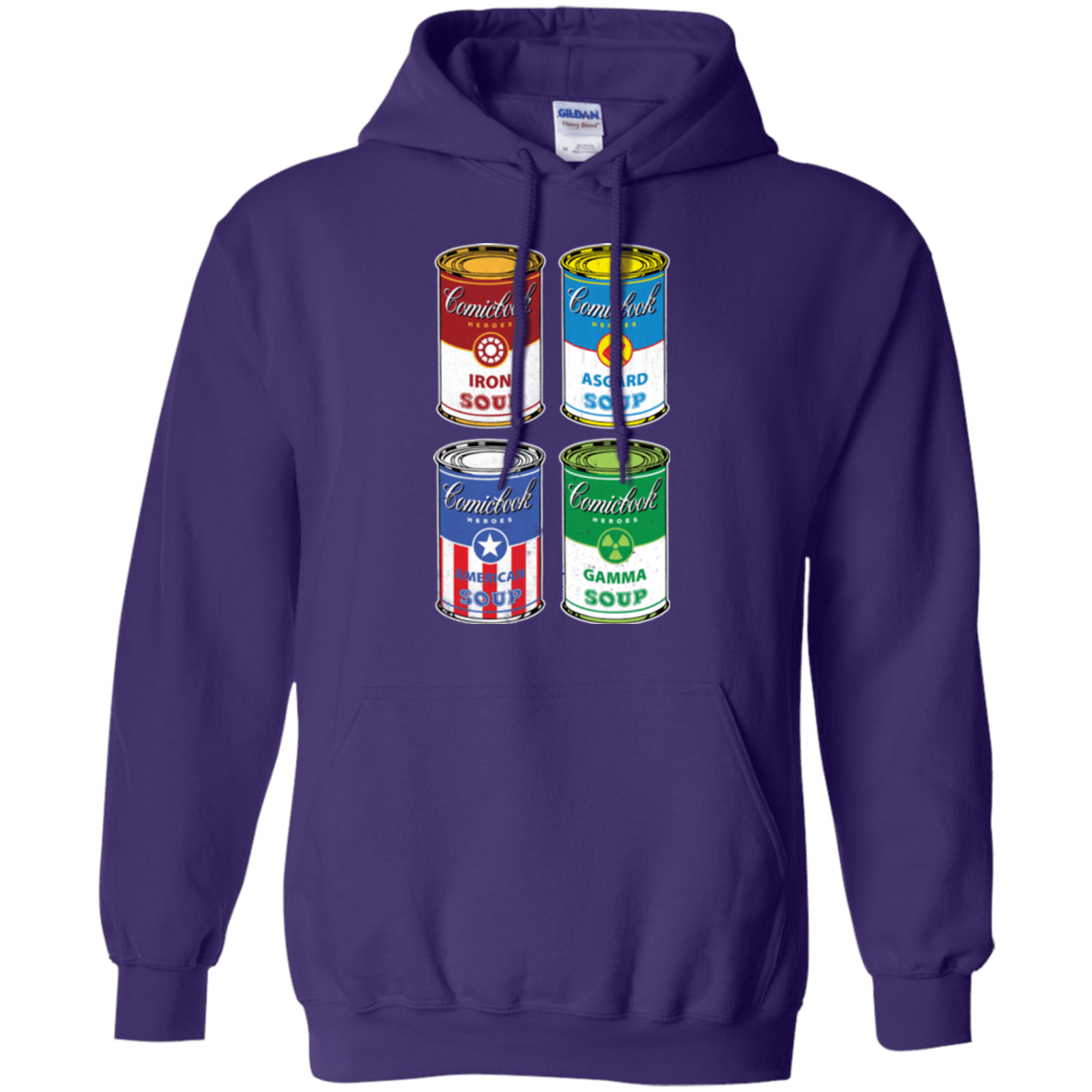 Sweatshirts Purple / Small Soup Assemble Pullover Hoodie