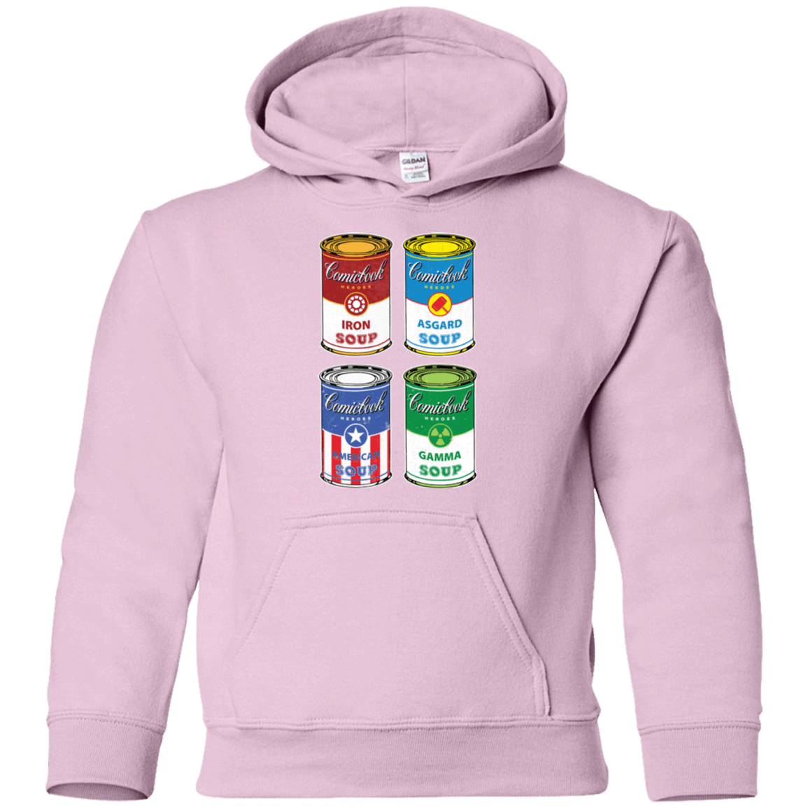 Sweatshirts Light Pink / YS Soup Assemble Youth Hoodie